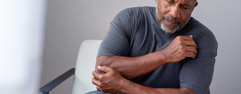 patient needing elbow pain chiropractor in El Cerrito CA