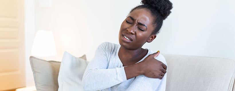 patient needing shoulder pain chiropractor in El Cerrito CA